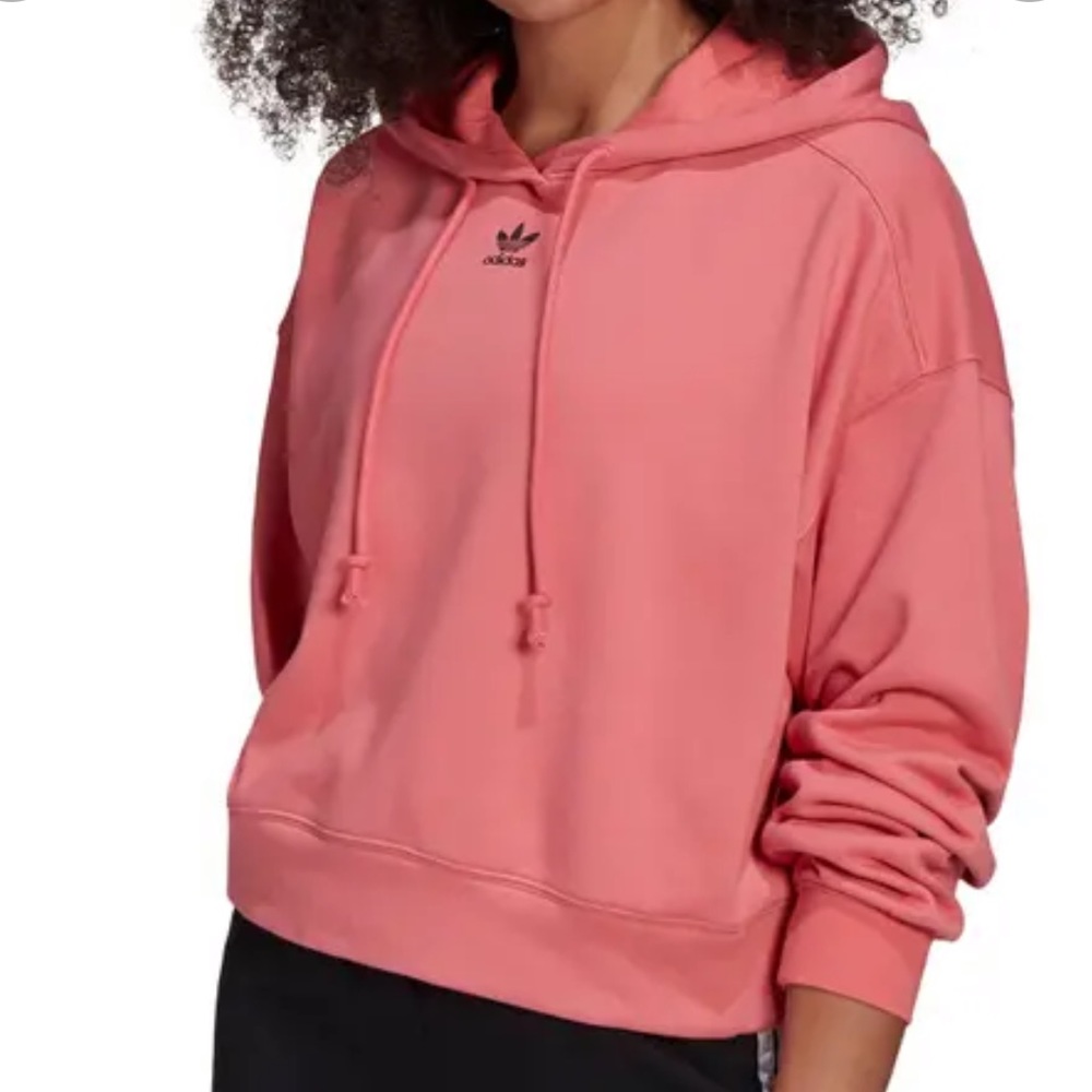 Adidas pink hoodie